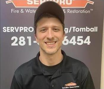 Jacob Hill, team member at SERVPRO of Downtown Houston Central North and Central East
